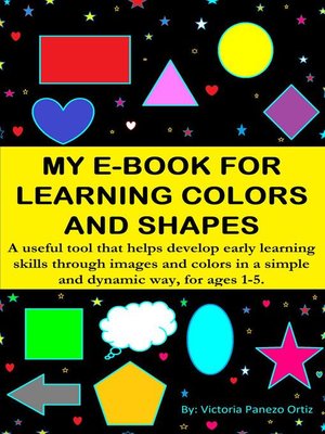 cover image of My E-Book For Learning Colors and Shapes